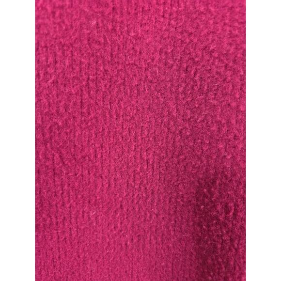 Anthropologie Oversized Slouchy Theresa Raspberry Red Cowl Neck Tunic Top Sz MP - Picture 7 of 14